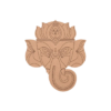 Ganpati Face MDF Pre Marked Cutout