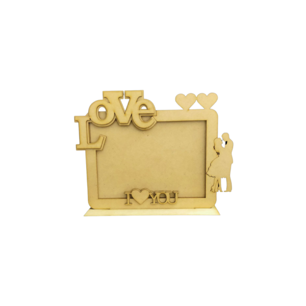 MDF Love Photo Frame