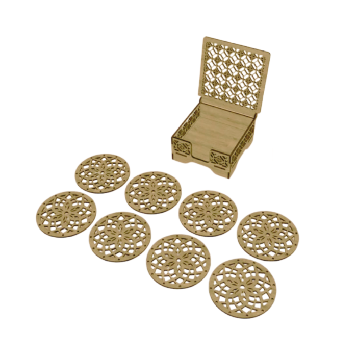 High-Quality MDF Coasters