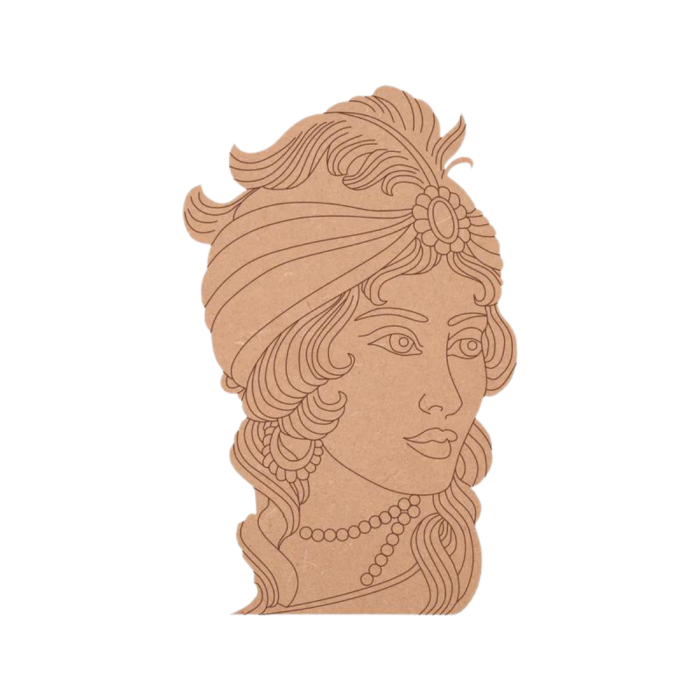 Krishna Pre-Marked Cutout