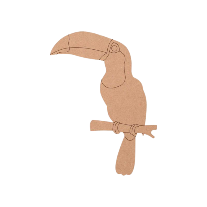 Toucan Pre-Marked Cutout